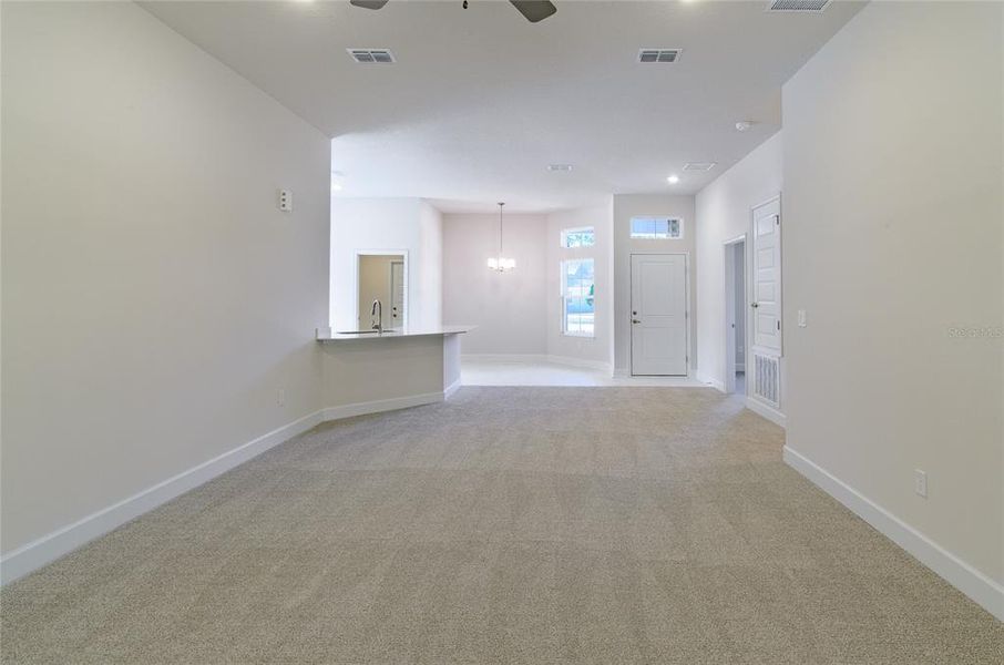 Spacious, unfurnished interior of a new home in Palm Coast, Palm Coast (Image 12). Spacious, unfurnished interior of a new home in Palm Coast, Palm Coast (Image 12).