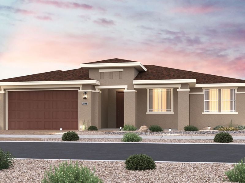 Representative exterior photo of a completed home built from the The Summit by Davidson Homes LLC in Morningstar, Prescott Valley, AZ (Image 26).