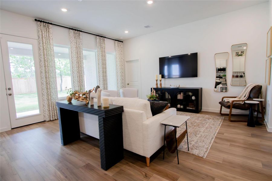 Furnished interior view inside a new home in Kresston, Montgomery (Image 13).
