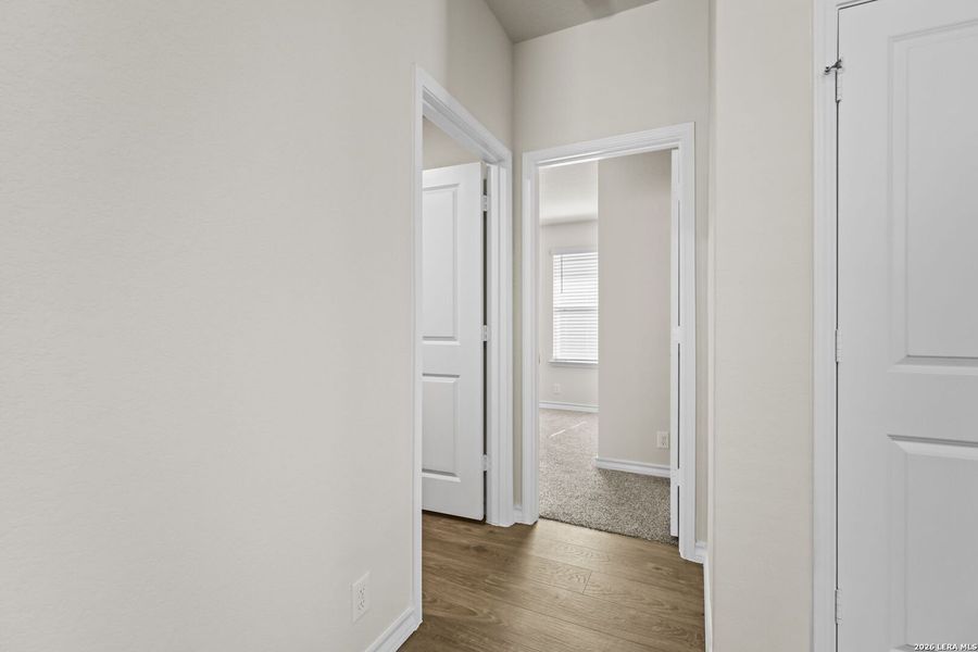 Spacious, unfurnished interior of a new home in Brookstone Creek, San Antonio (Image 23).
