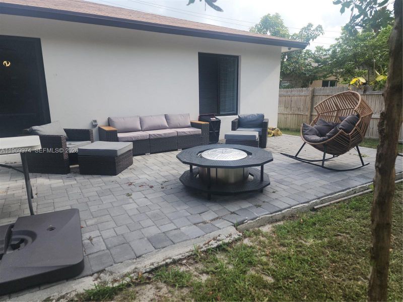 Exterior details and patio area of a home in , Delray Beach (Image 25). Exterior details and patio area of a home in , Delray Beach (Image 25).
