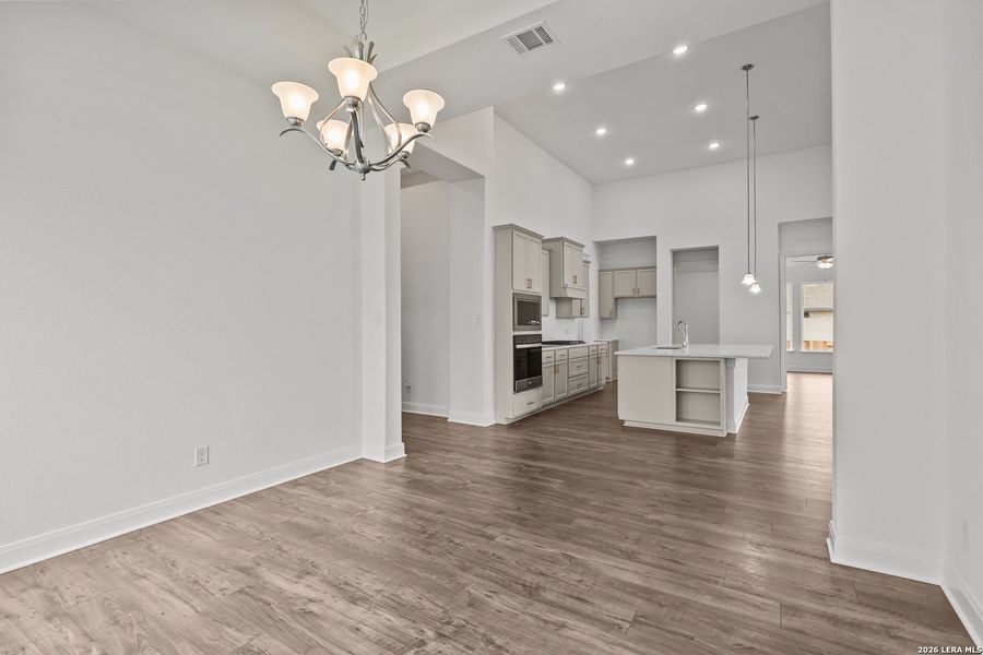 Spacious, unfurnished interior of a new home in Homestead, Schertz (Image 34). Spacious, unfurnished interior of a new home in Homestead, Schertz (Image 34).