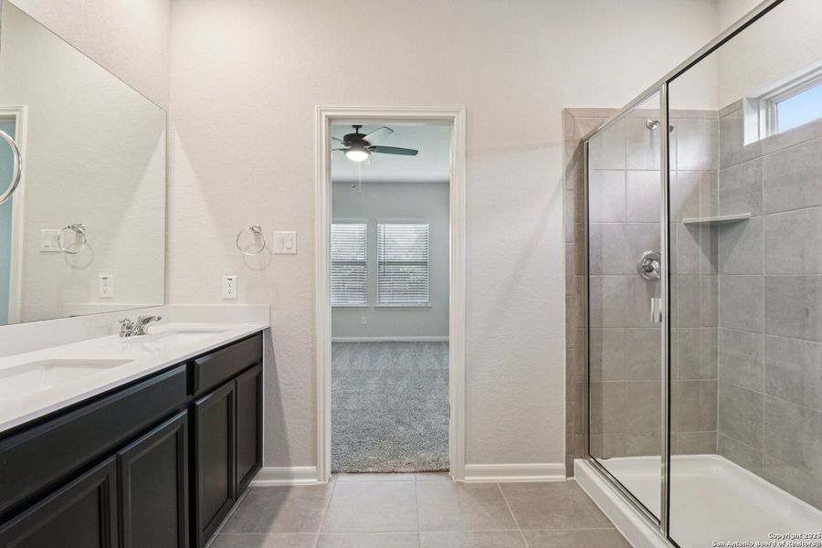 Furnished interior view inside a new home in Remington Ranch, San Antonio (Image 5). Furnished interior view inside a new home in Remington Ranch, San Antonio (Image 5).
