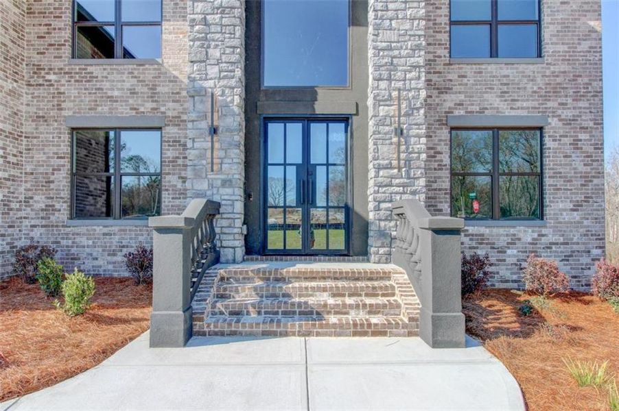 Exterior details and patio area of a home in , Conyers (Image 3).
