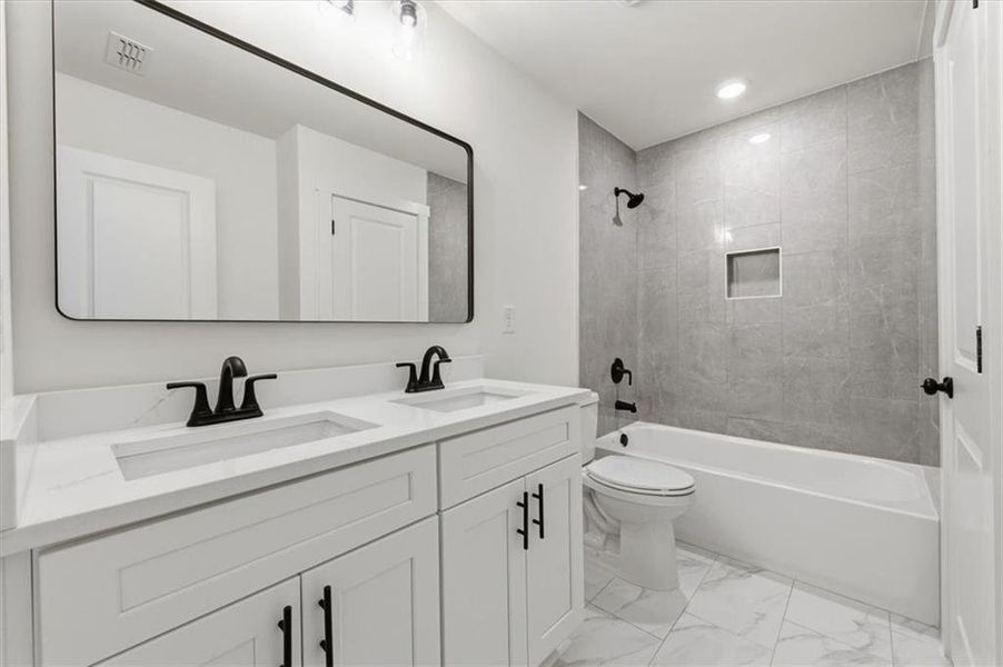 Furnished interior view inside a new home in , Emerson (Image 7). Furnished interior view inside a new home in , Emerson (Image 7).