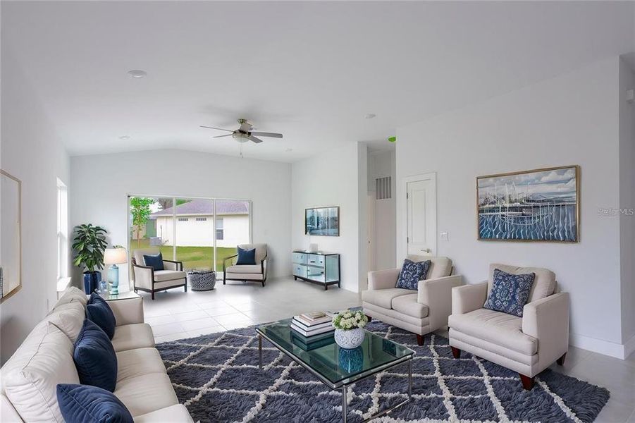 Furnished interior view inside a new home in , Port Charlotte (Image 10).