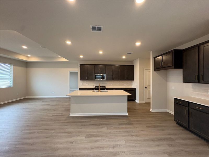 Furnished interior view inside a new home in Willow Springs, Buda (Image 5).