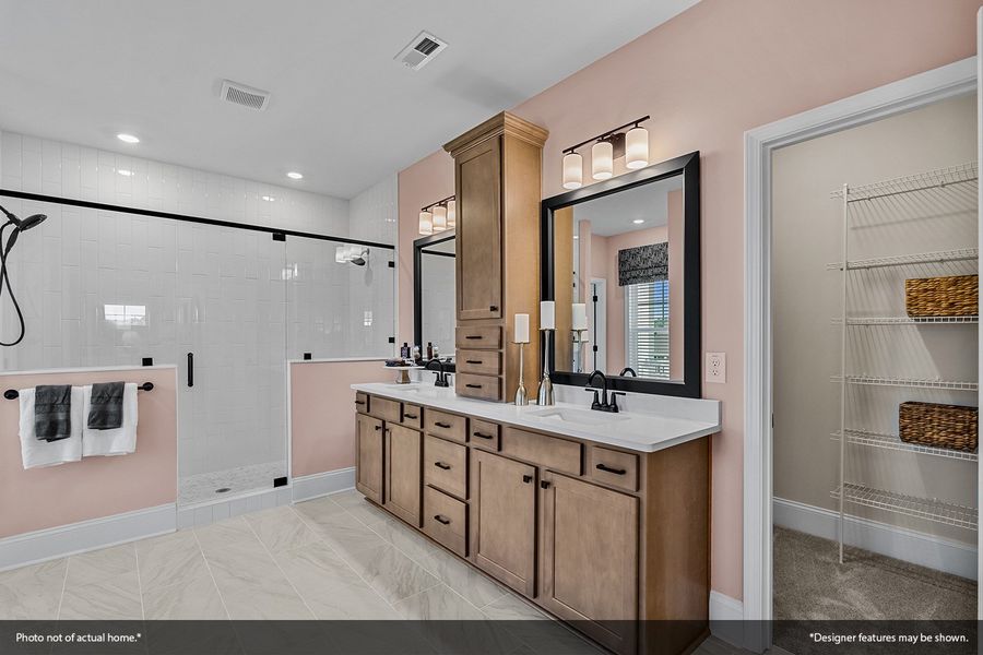 Furnished interior view inside a new home in Sweetbrier, Durham (Image 21).