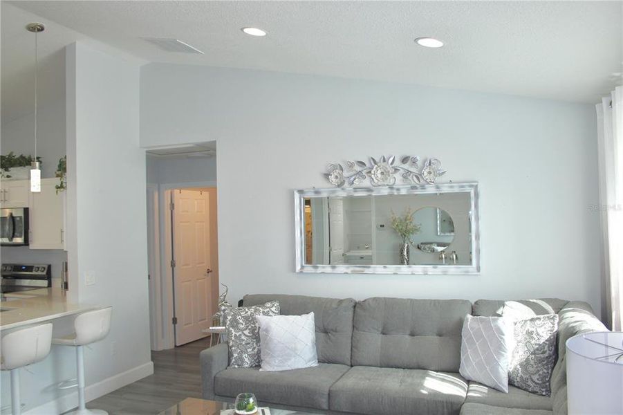Furnished interior view inside a new home in , Dunnellon (Image 7).