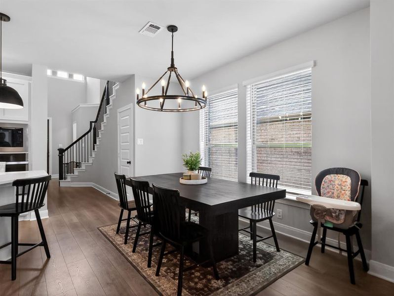 Furnished interior view inside a new home in , Royse City (Image 26).