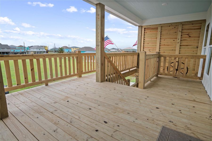 Exterior details and patio area of a home in , Crystal Beach (Image 21). Exterior details and patio area of a home in , Crystal Beach (Image 21).