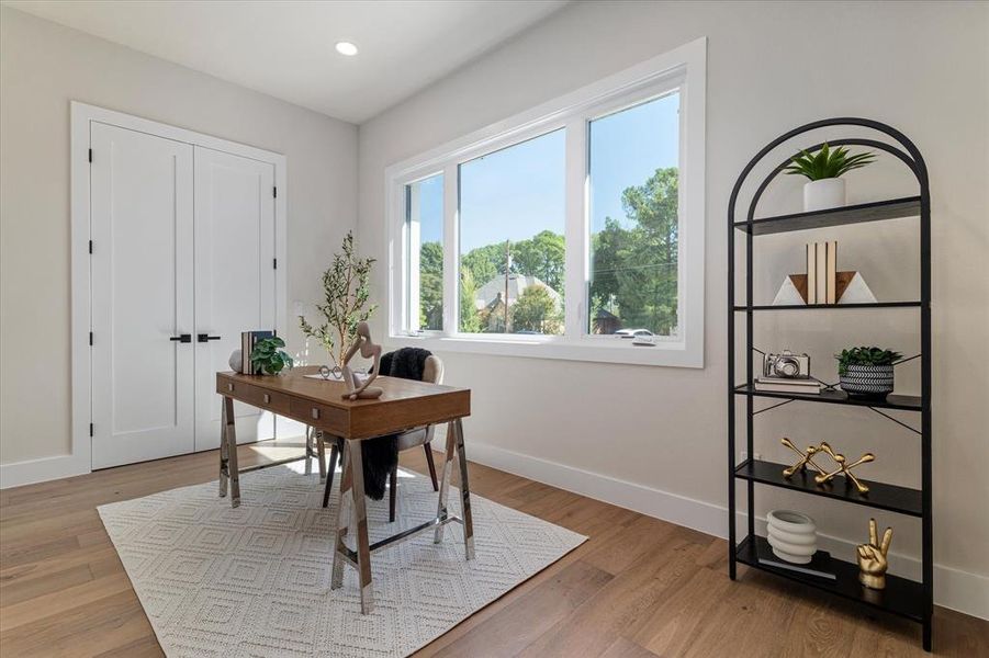 Furnished interior view inside a new home in , Southlake (Image 25).