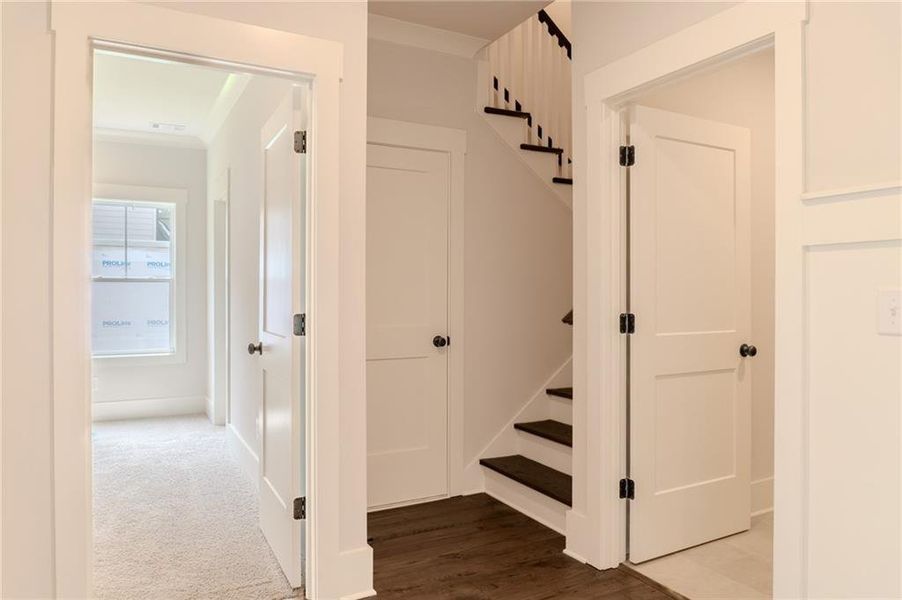 Spacious, unfurnished interior of a new home in Riverwalk, Monroe (Image 22). Spacious, unfurnished interior of a new home in Riverwalk, Monroe (Image 22).