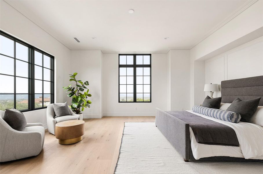 Furnished interior view inside a new home in , Austin (Image 38). Furnished interior view inside a new home in , Austin (Image 38).