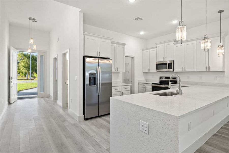 Furnished interior view inside a new home in , North Port (Image 12).