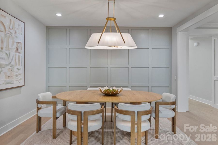 Furnished interior view inside a new home in , Fort Mill (Image 16).