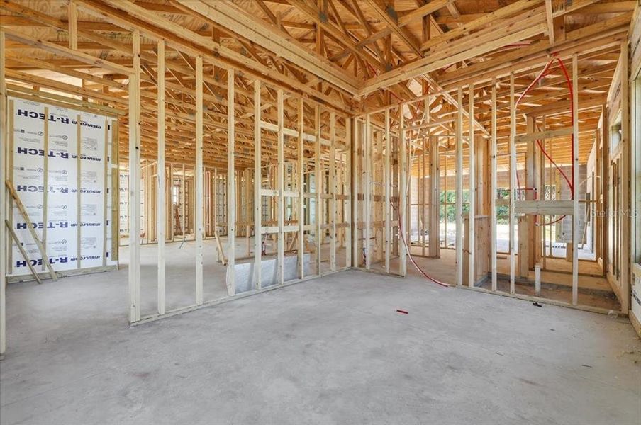 In-progress construction of a new home in , Avon Park, FL (Image 25).