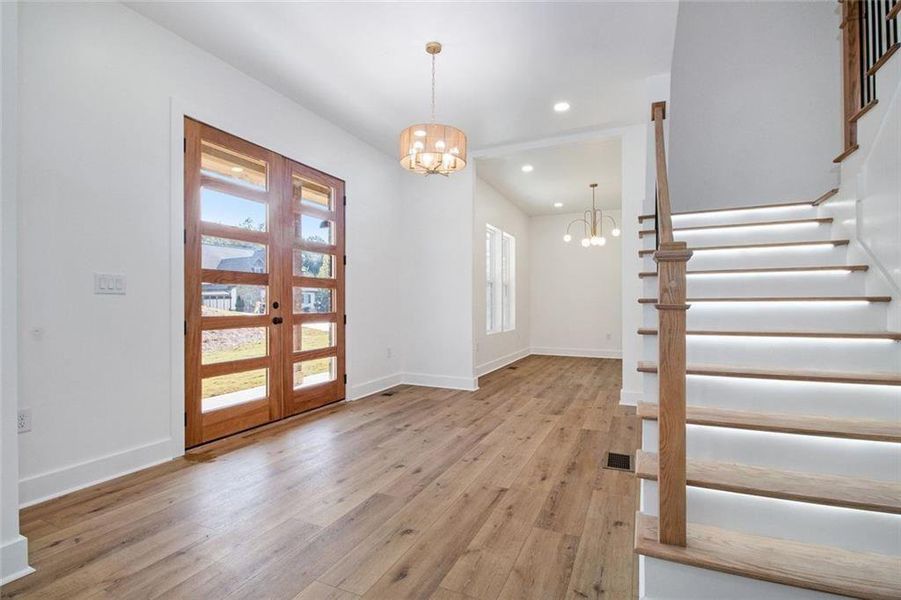 Spacious, unfurnished interior of a new home in , Dawsonville (Image 16). Spacious, unfurnished interior of a new home in , Dawsonville (Image 16).