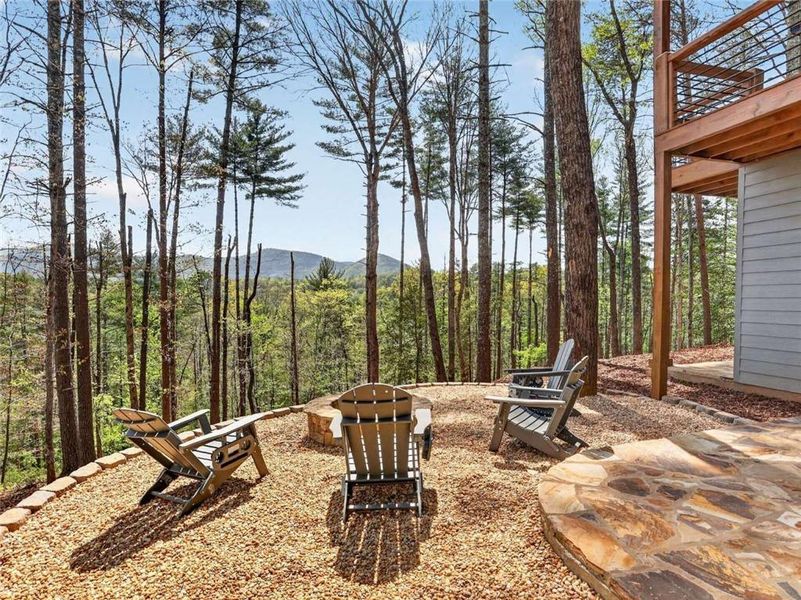 Exterior details and patio area of a home in , Ellijay (Image 3). Exterior details and patio area of a home in , Ellijay (Image 3).
