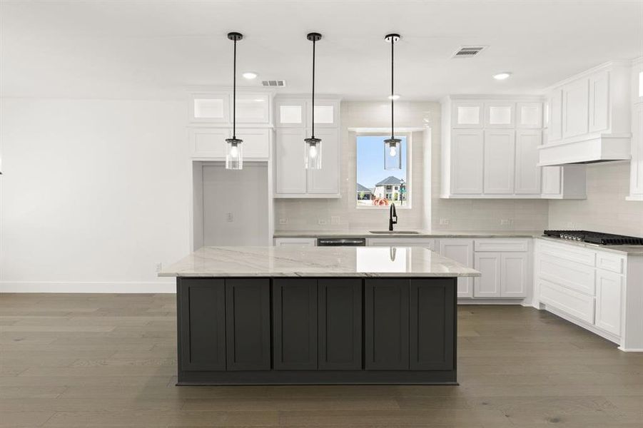 Furnished interior view inside a new home in Villages of Creekwood, Frisco (Image 8).