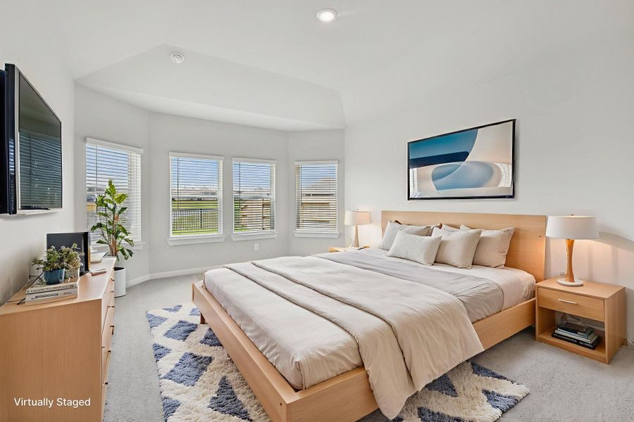 Furnished interior view inside a new home in Stewart's Ranch, Conroe (Image 13). Furnished interior view inside a new home in Stewart's Ranch, Conroe (Image 13).