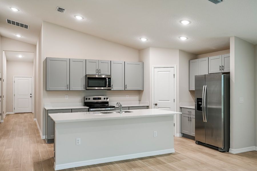 Furnished interior view inside a new home in Two Rivers, Zephyrhills (Image 5).