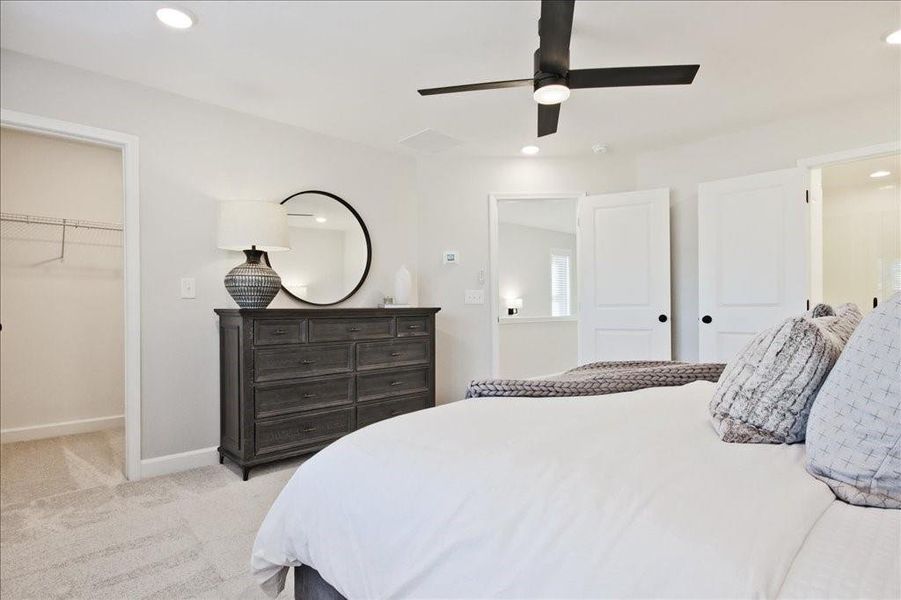 Furnished interior view inside a new home in Townes at South Main, Kennesaw (Image 12).