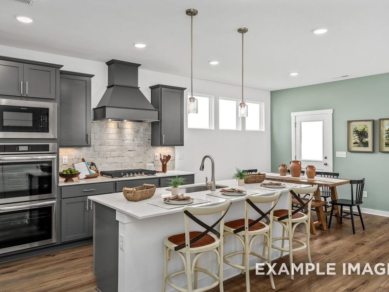 Furnished interior view inside a new home in Woods Crossing, Gallatin (Image 17).
