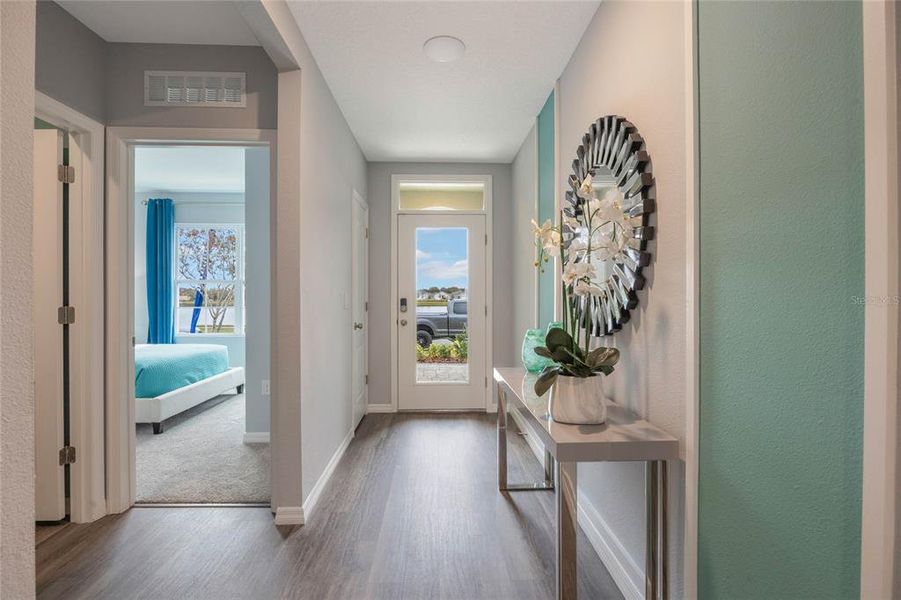 Furnished interior view inside a new home in Kindred, Kissimmee (Image 14). Furnished interior view inside a new home in Kindred, Kissimmee (Image 14).