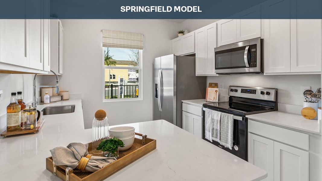 Furnished interior view inside a new home in Stokes Landing, St. Augustine (Image 6).