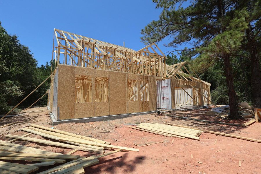 One story home with 4 beds, 2.5 baths, and 4 car tandem garage