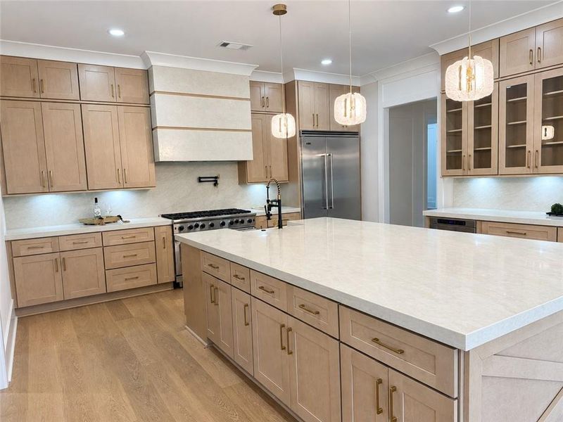 Furnished interior view inside a new home in , Buford (Image 54).