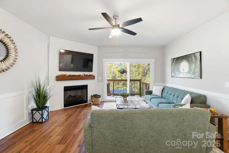 Furnished interior view inside a new home in , Clover (Image 5).