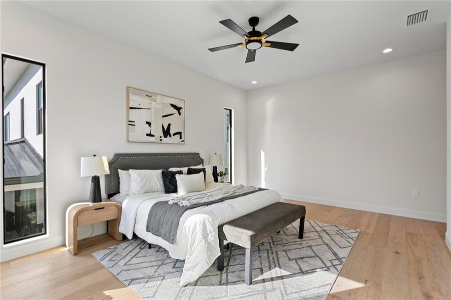 Furnished interior view inside a new home in , Tampa (Image 14). Furnished interior view inside a new home in , Tampa (Image 14).