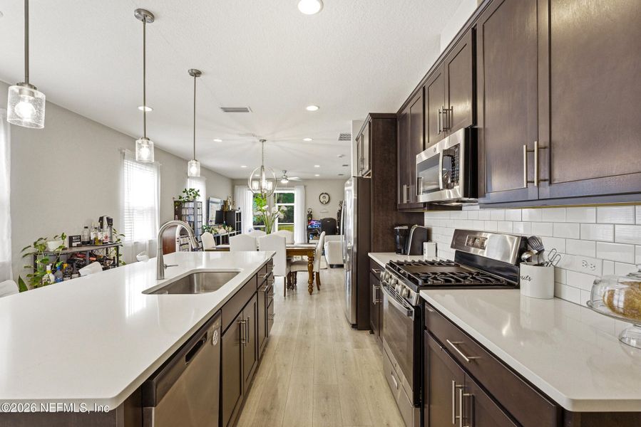 Furnished interior view inside a new home in Verano Creek, St. Augustine (Image 11).
