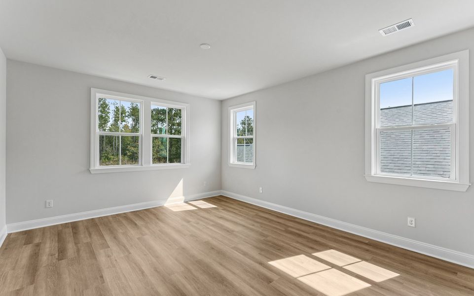 Representative unfurnished interior of a home built from the Preston by Brookfield Residential in Single Family Homes at Nexton, Summerville (Image 19).