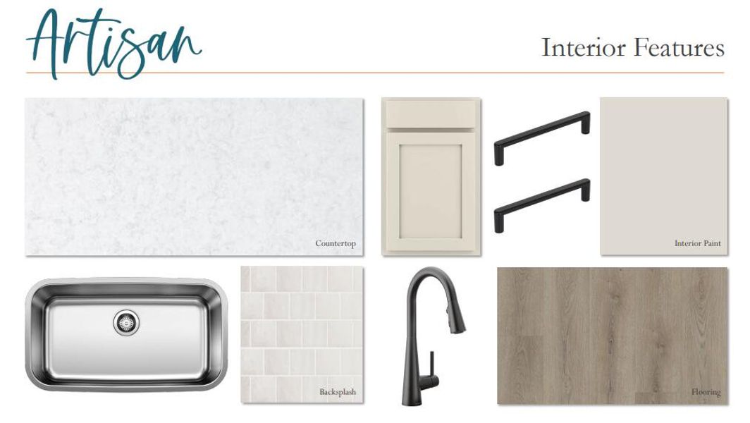 Sample of building materials used in homes in Hammock Walk at Nexton, Summerville (Image 13).