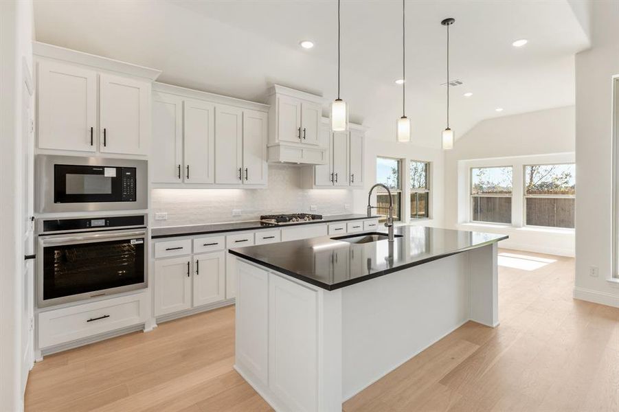 Furnished interior view inside a new home in Willow Wood Classic 50, McKinney (Image 14).