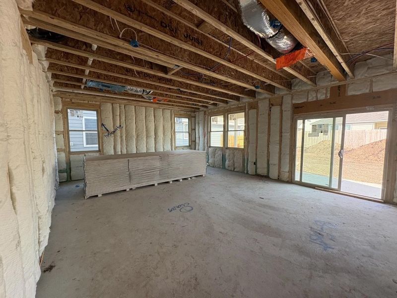 In-progress construction of a new home in Rolling Glen, Hutto, TX (Image 10).