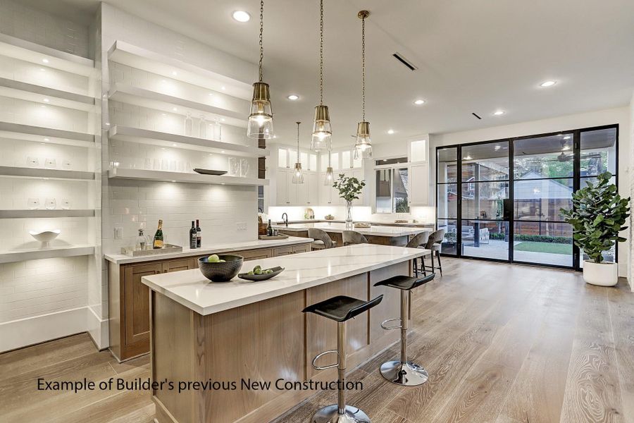 Furnished interior view inside a new home in , West University Place (Image 3).