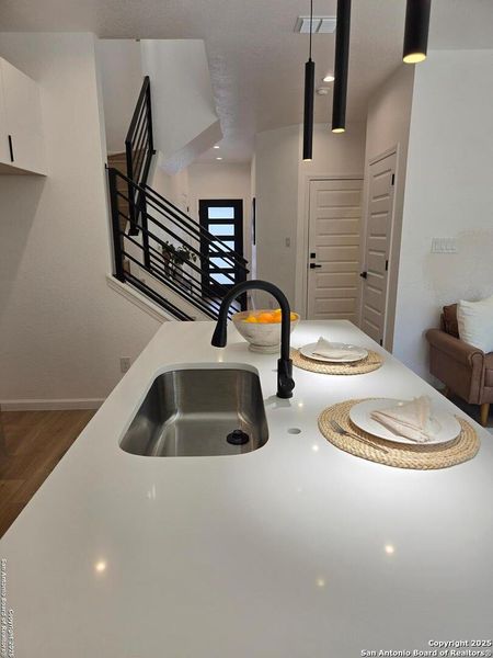 Furnished interior view inside a new home in , San Antonio (Image 34).