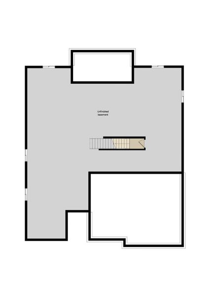 2D floor plan layout of this home in Jackson Creek North, Monument, CO (Image 7).