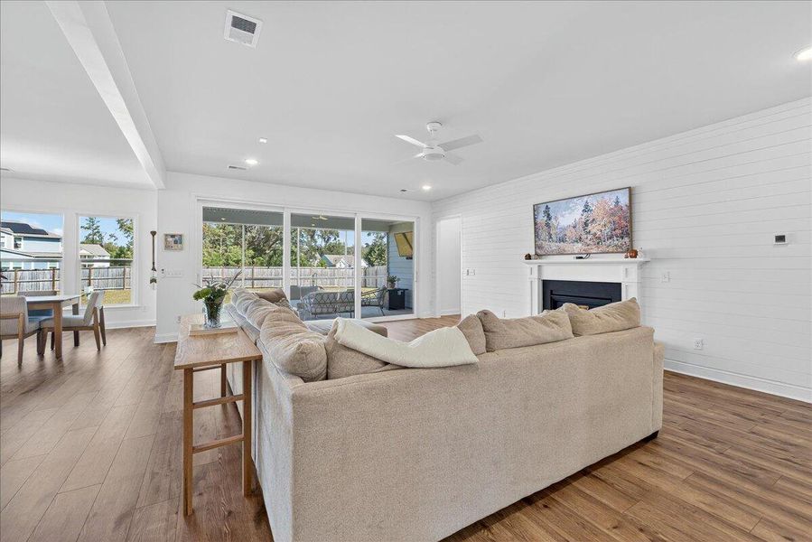 Furnished interior view inside a new home in , Johns Island (Image 23). Furnished interior view inside a new home in , Johns Island (Image 23).