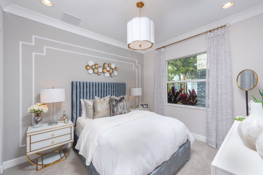 Representative furnished interior of a home built from the Vienna by GL Homes in Valencia Grand (55+), Boynton Beach (Image 10).