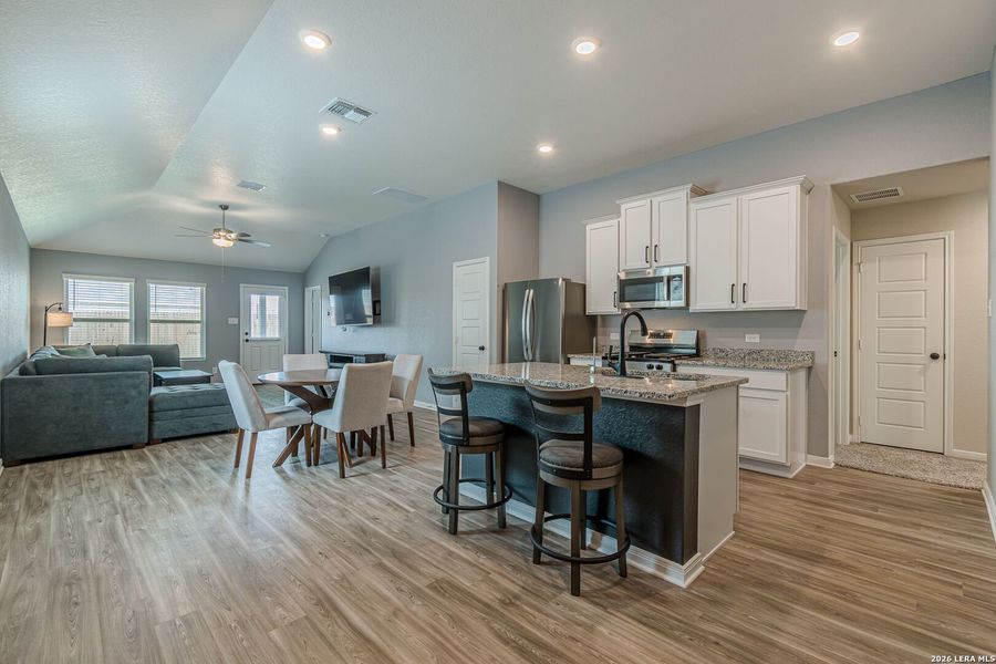 Furnished interior view inside a new home in Willow Point, San Antonio (Image 38).