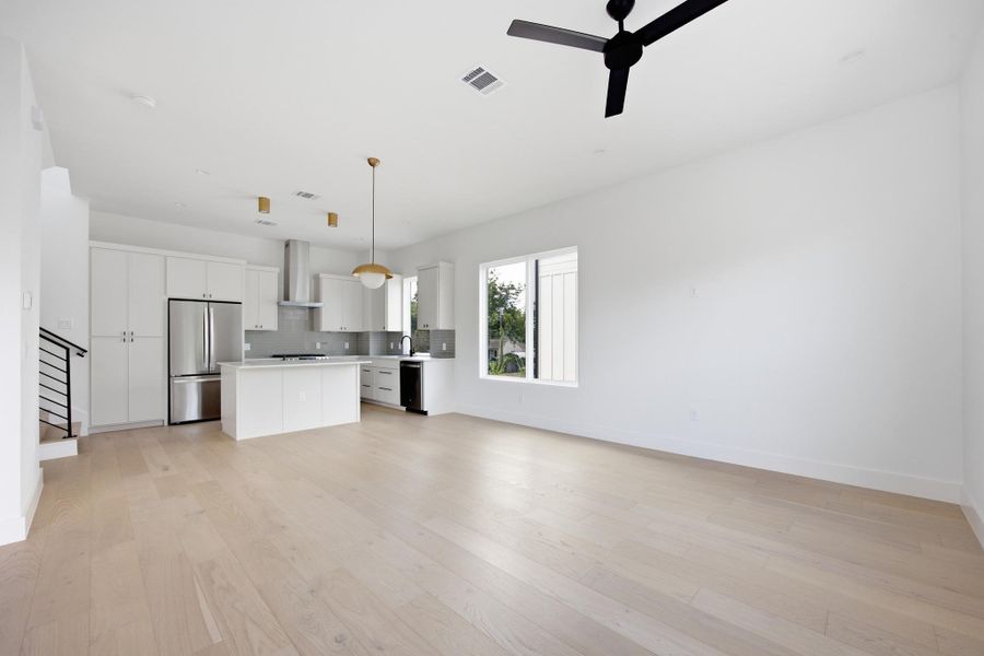 Spacious, unfurnished interior of a new home in , Austin (Image 16). Spacious, unfurnished interior of a new home in , Austin (Image 16).