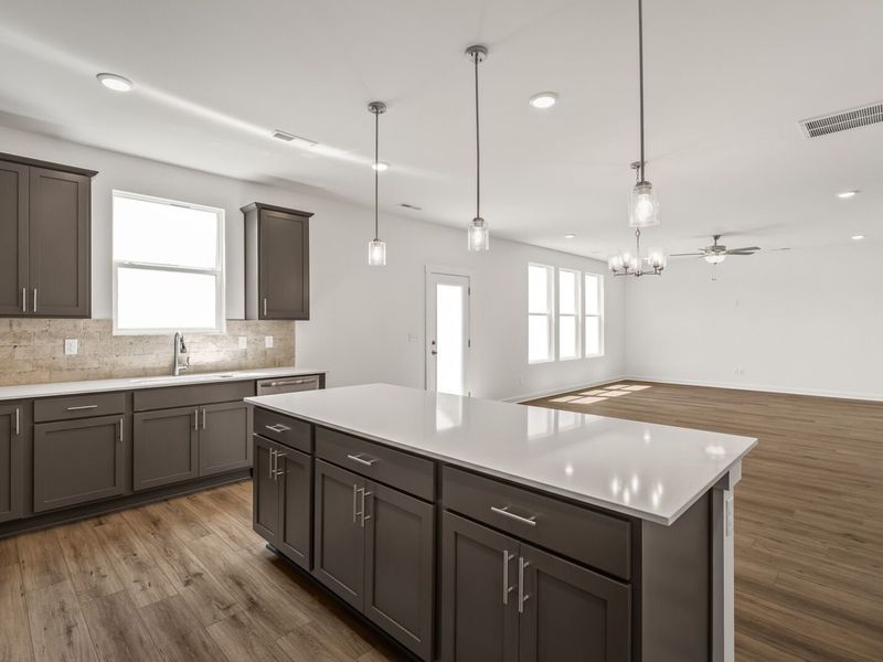 Furnished interior view inside a new home in Calista Farms, White House (Image 8).