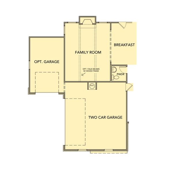 2D floor plan layout for the Roosevelt by Kerley Family Homes in Walters Creek, Douglasville, GA (Image 5). 2D floor plan layout for the Roosevelt by Kerley Family Homes in Walters Creek, Douglasville, GA (Image 5).