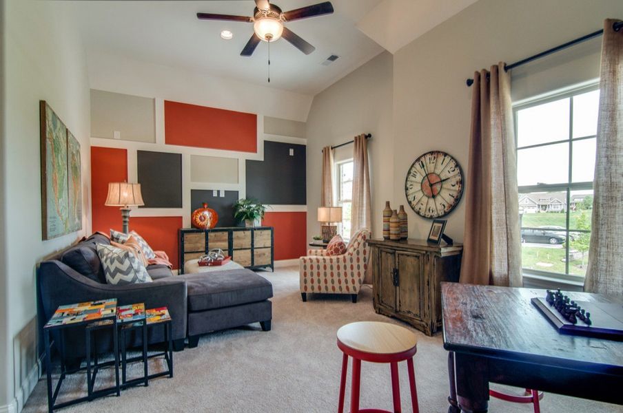 Representative furnished interior of a home built from the Oxford by Celebration Homes in Harvest Point, Spring Hill (Image 18). Representative furnished interior of a home built from the Oxford by Celebration Homes in Harvest Point, Spring Hill (Image 18).