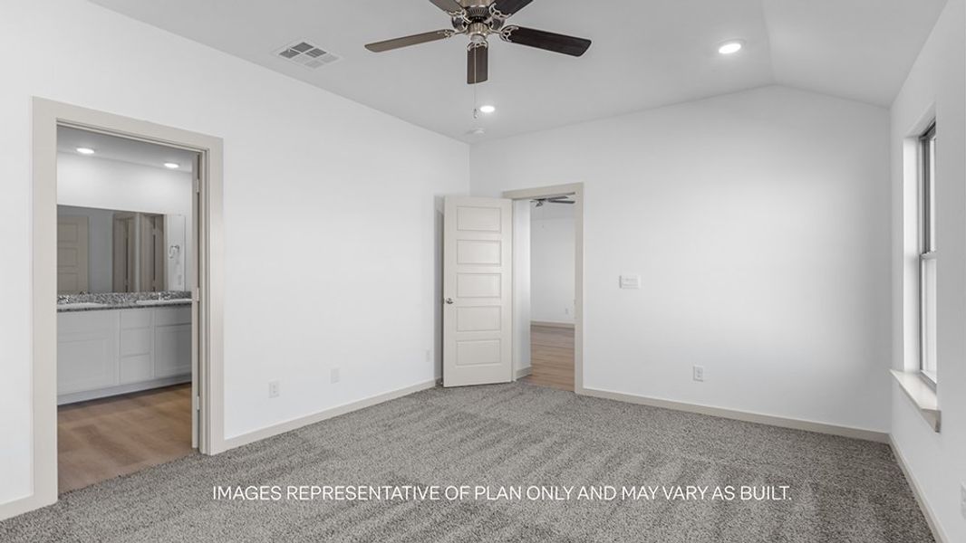 Spacious, unfurnished interior of a new home in Overlook West, Wolfforth (Image 8).